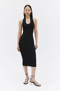 Robe moulante avec dos nu