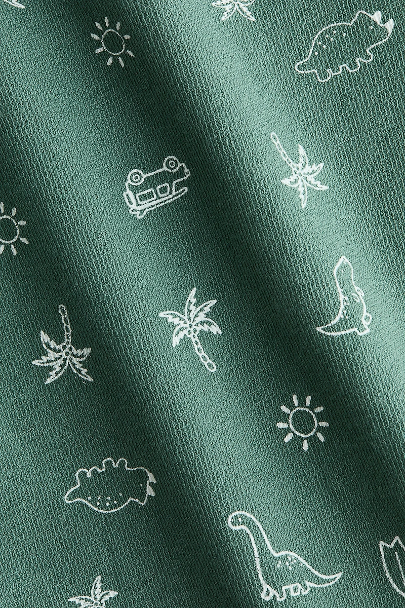 Cotton Terry Romper Suit