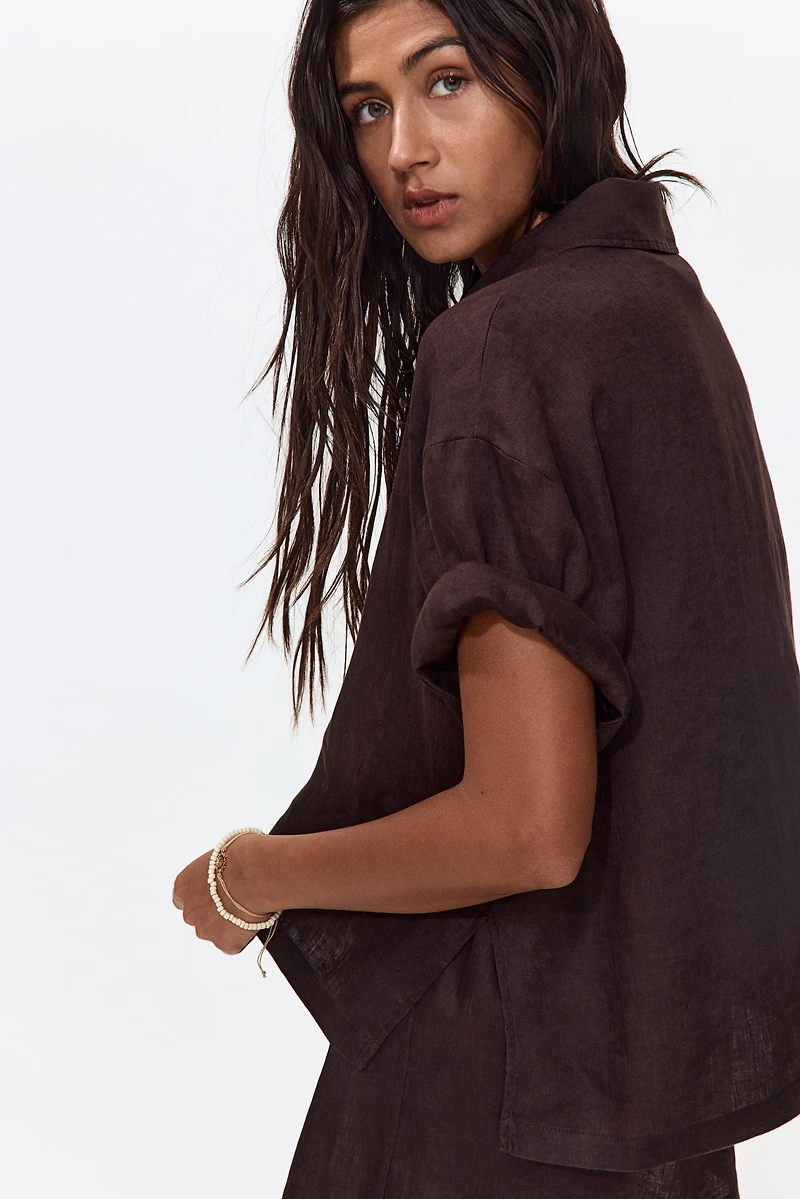 Linen Beach Shirt
