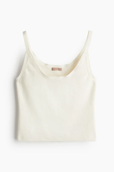 Fine-Knit Tank Top