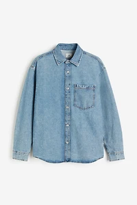 Regular Fit Denim Overshirt