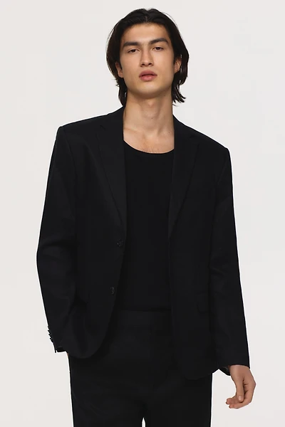 Slim-Fit Linen Jacket