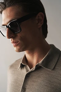 Slim Fit Wool Polo Shirt