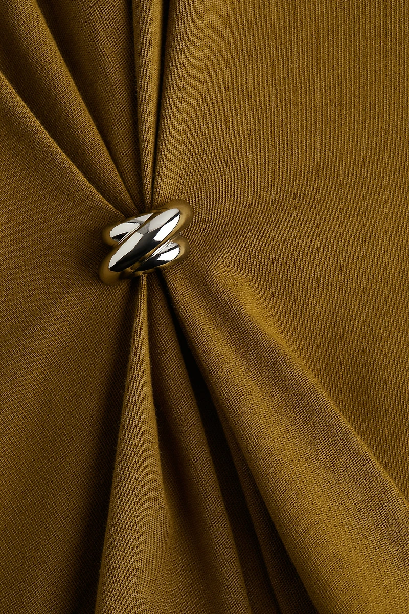 Metal-Detail T-Shirt