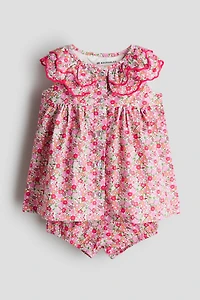 Ensemble imprimé 2 pièces en coton