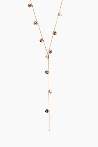 Y-Shaped Charm Necklace