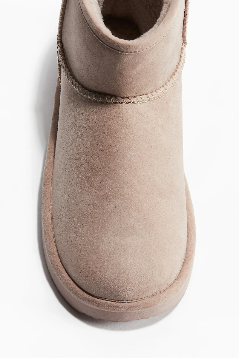 Bottines chaudement doublées