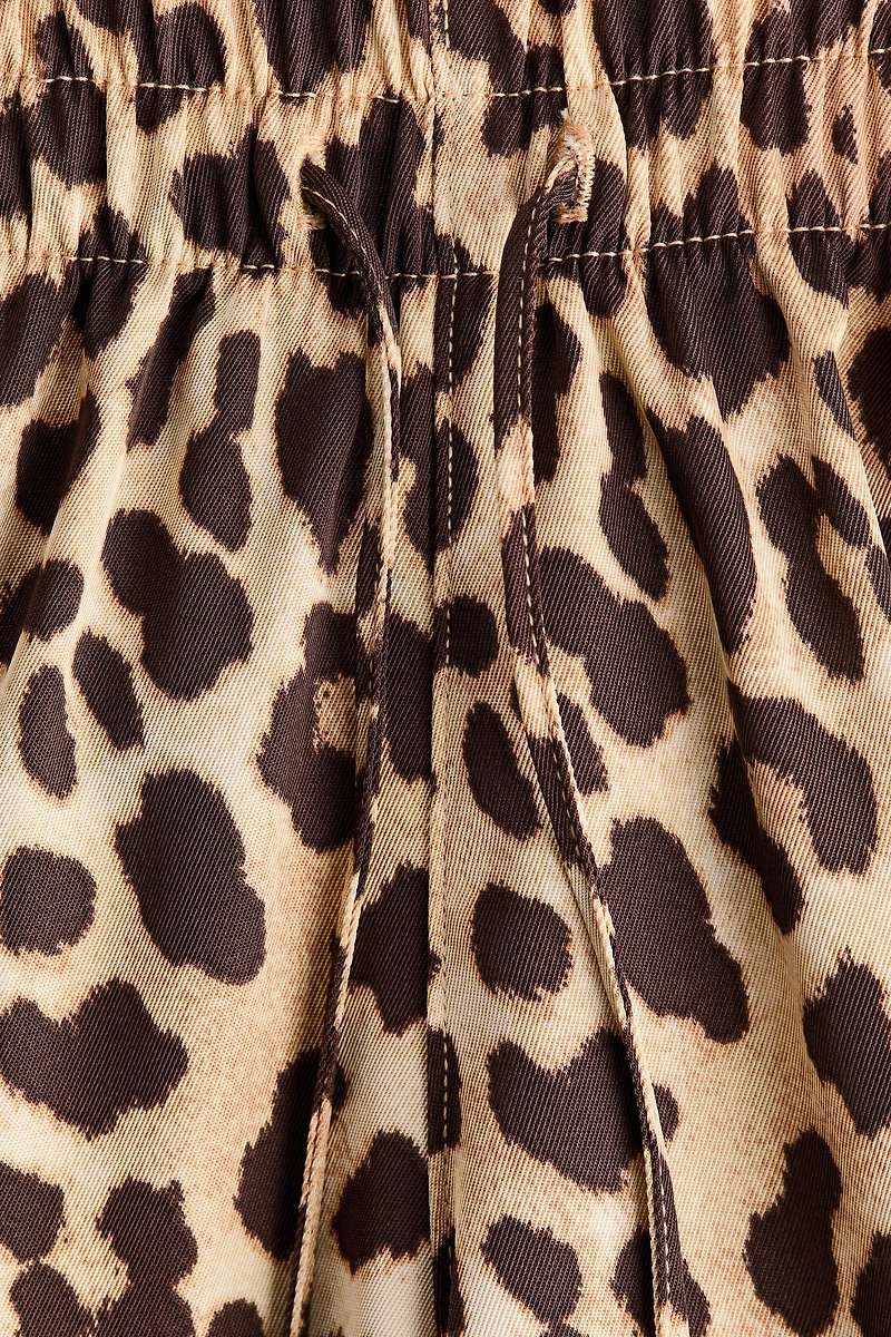 MAMA Wide-Leg Drawstring Pants