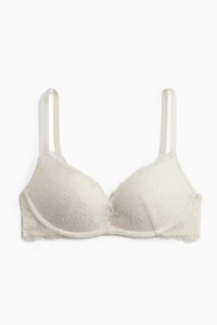 Soft-Cup Lace Push-Up Bra