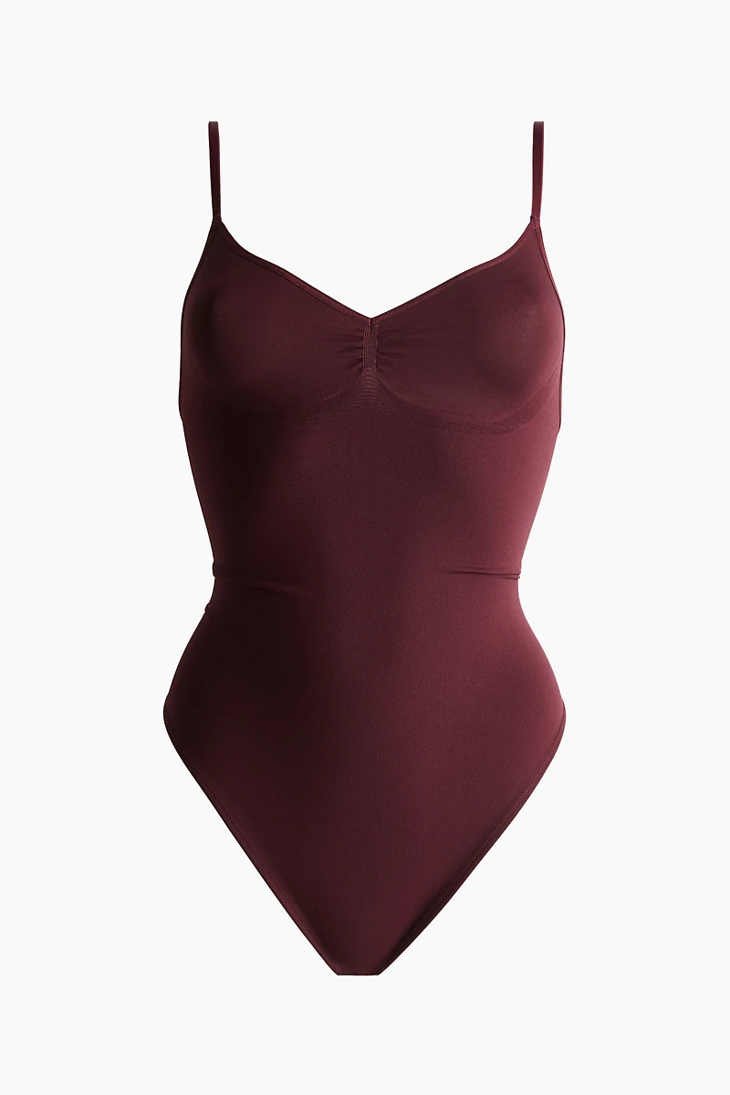 Firm Shape Sculpting Thong Bodysuit