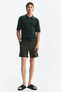 Regular-Fit Cotton Chino Shorts
