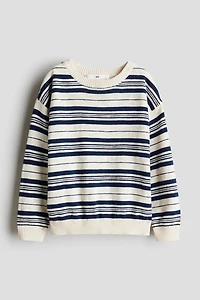 Loose-Fit Cotton Sweater