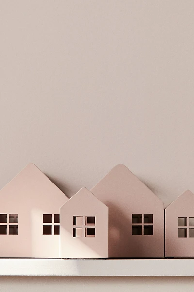 Porte-crayons en forme de maison