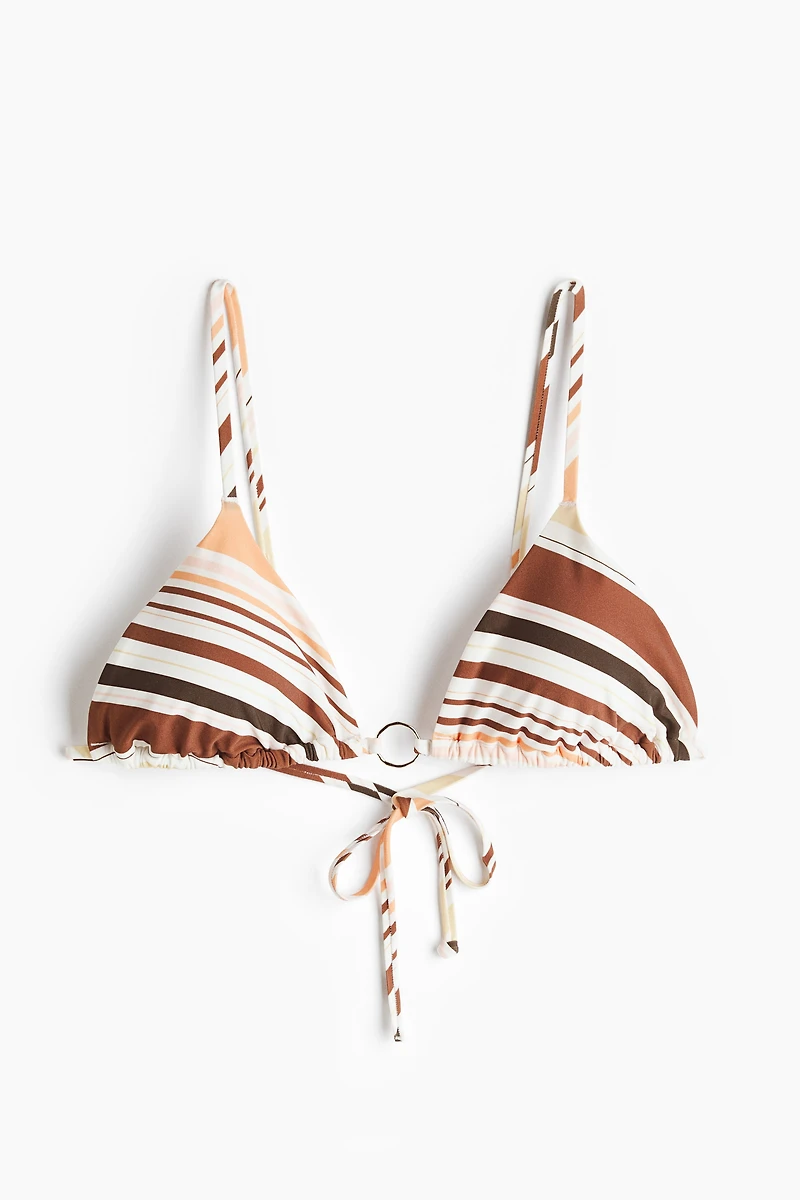 Haut de bikini triangle coussiné