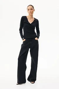 MAMA Ribbed Nursing Top