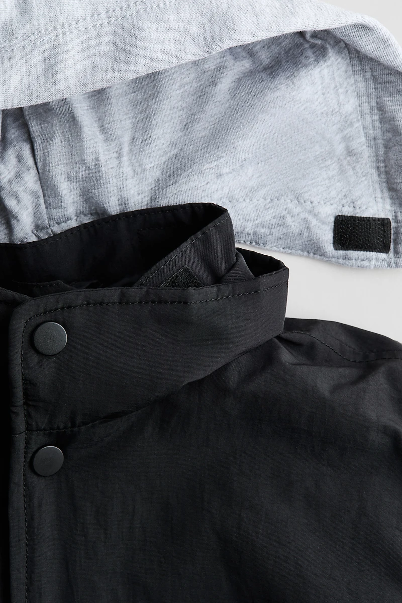 Hooded Bomber Jacket