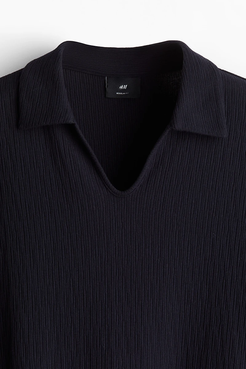 Regular-Fit T-Shirt with Collar