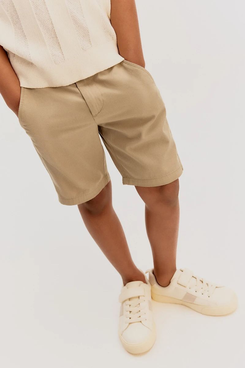 Short chino en coton
