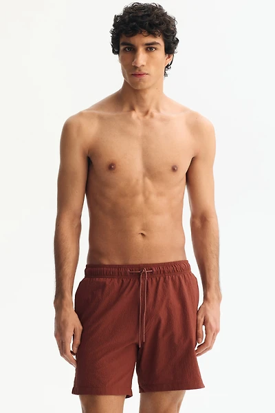 Textured Swim Shorts