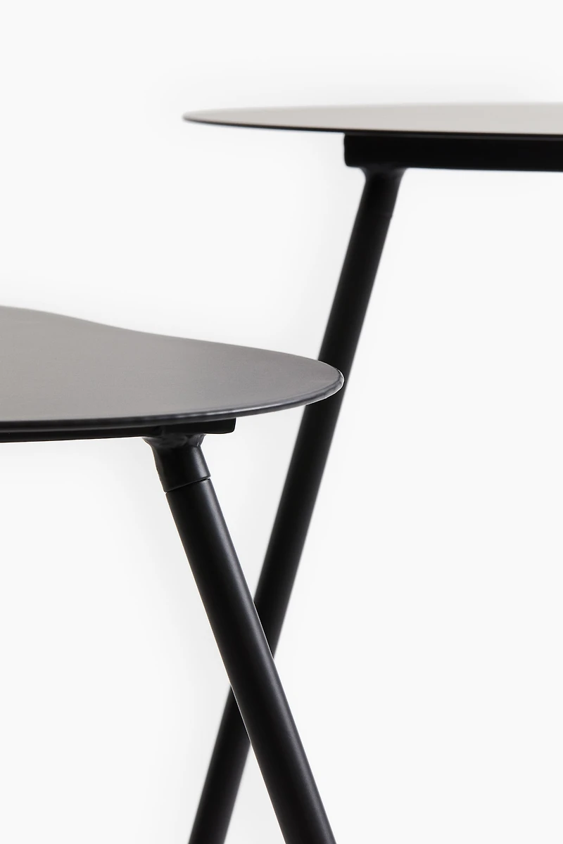 Ensemble de tables d'appoint en métal