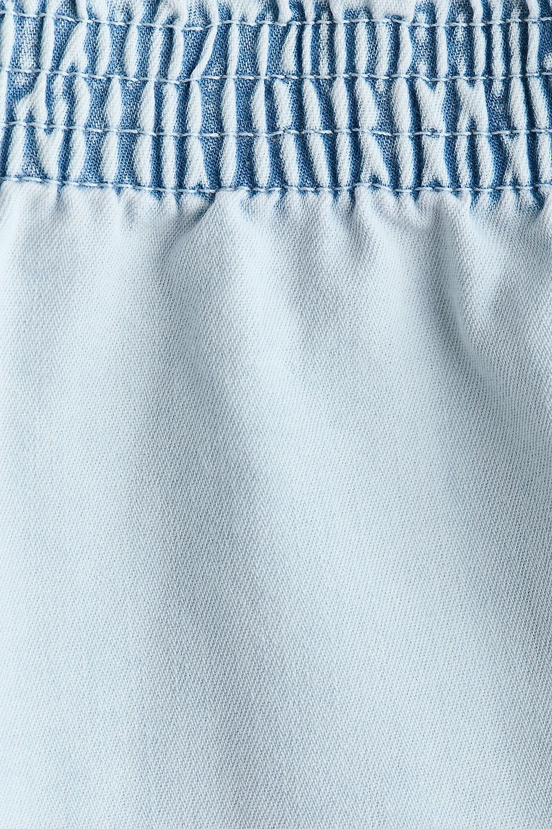 Pantalon large en denim