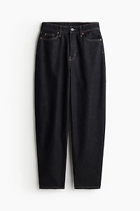 High Rise Barrel Leg Jeans