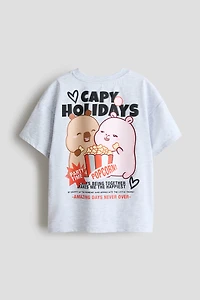 Printed Cotton T-Shirt
