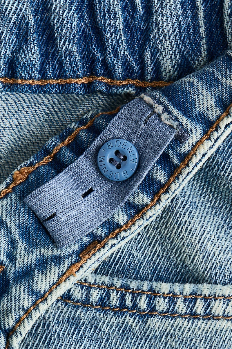Loose-Fit Barrel Jeans