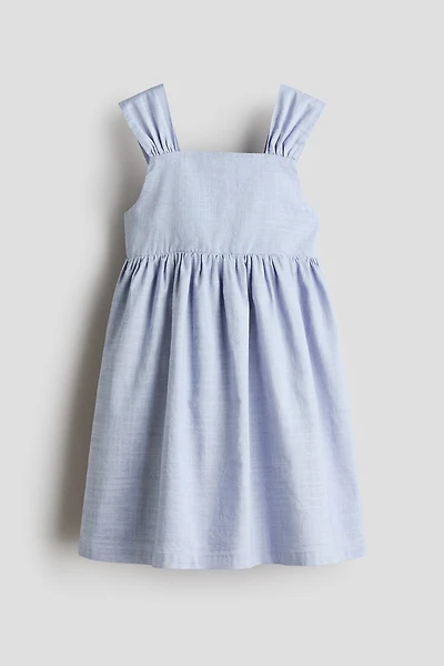 Empire-Waist Cotton Dress
