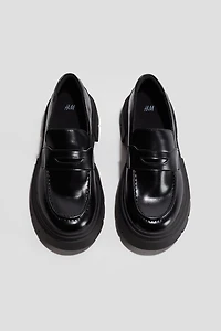 Mocassins à semelle épaisse