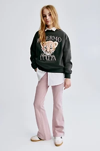 Sweatshirt with Motif