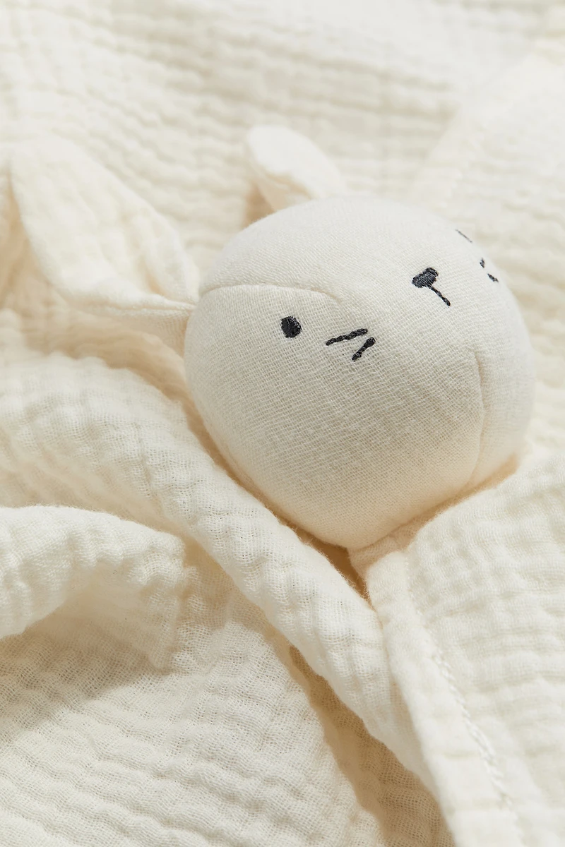 Doudou en mousseline de coton