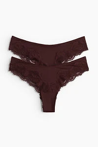 2-pack Microfiber Brazilian Briefs