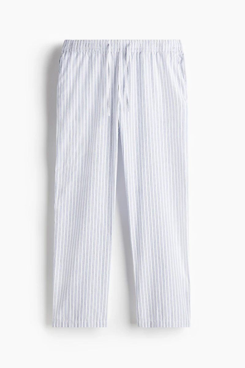 Relaxed-Fit Poplin Pants