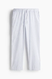 Relaxed-Fit Poplin Pants