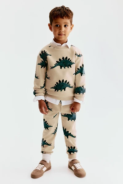 Printed Sweatpant Joggers