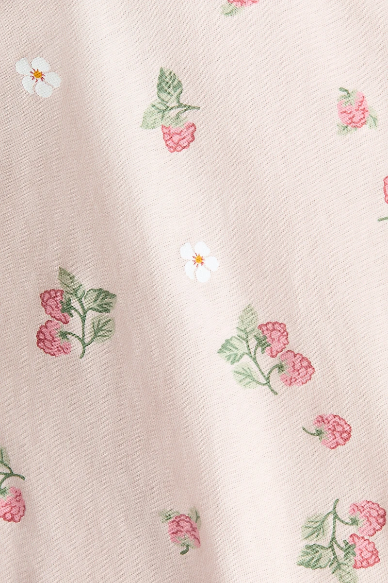 Pyjama court en coton