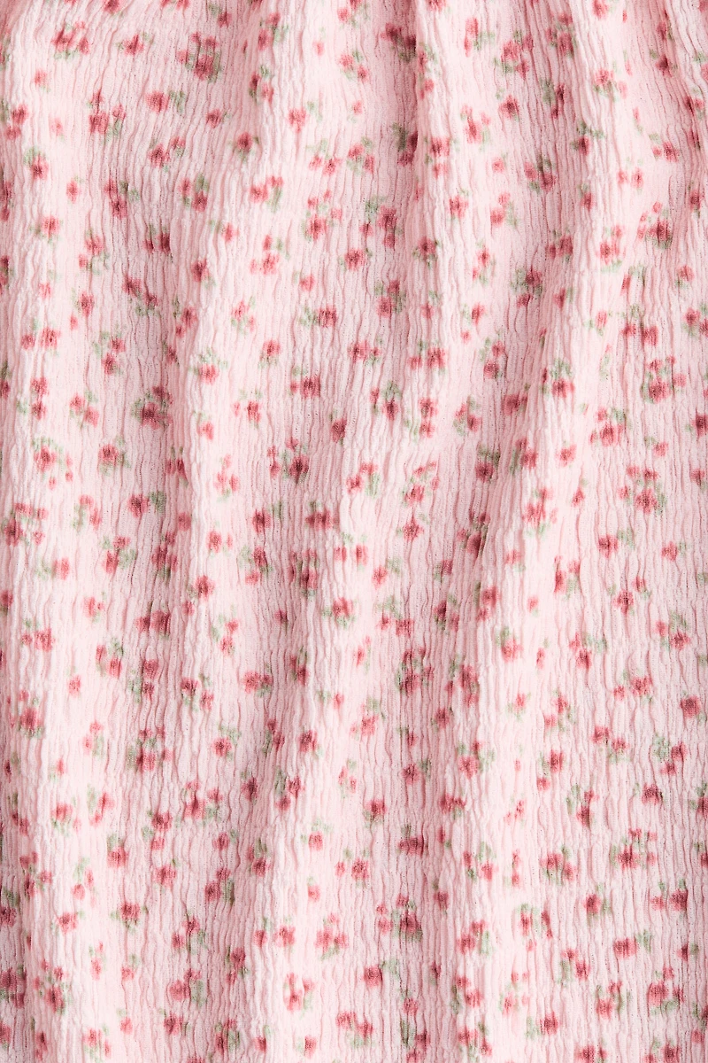 Smocked-Bodice Dress