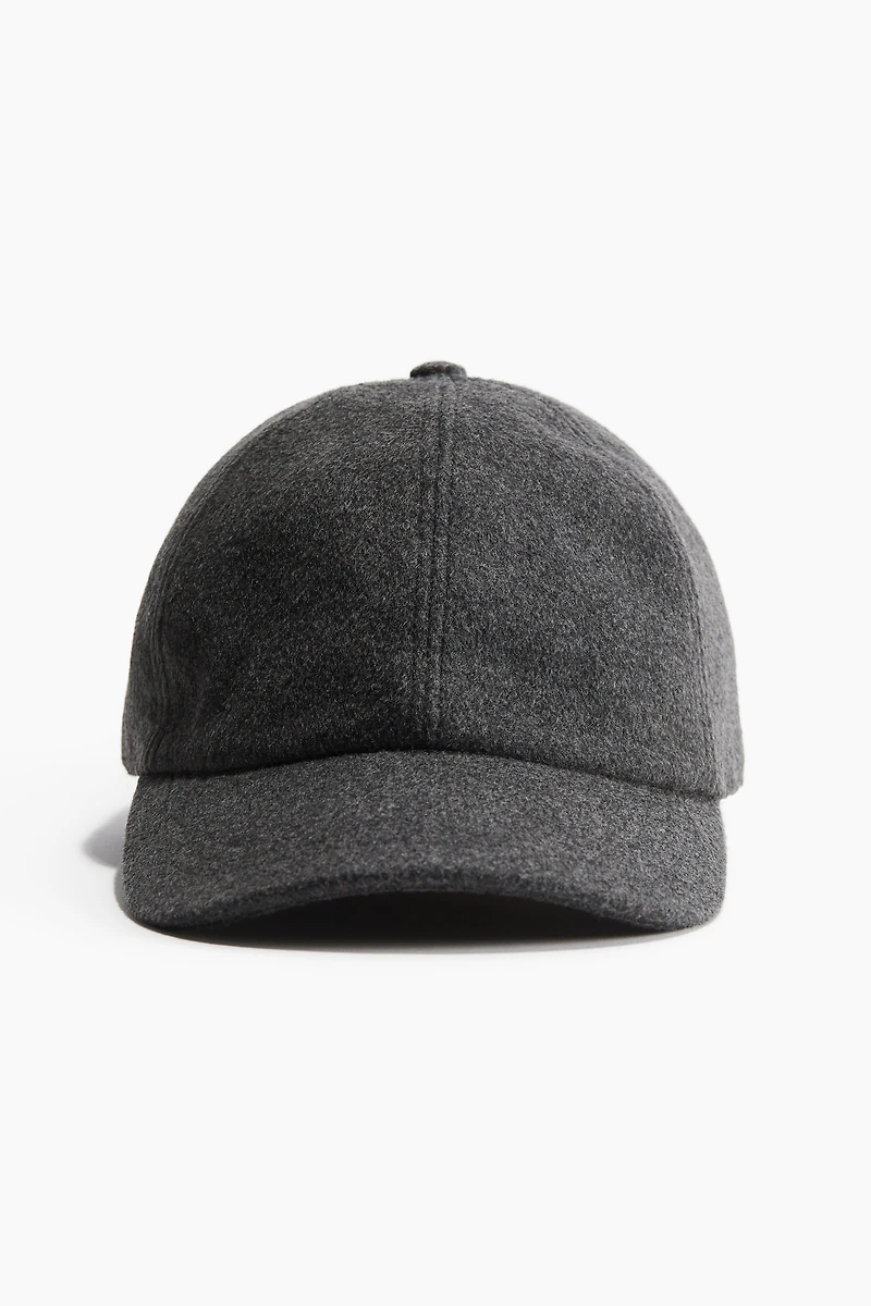 Wool-Blend Cap