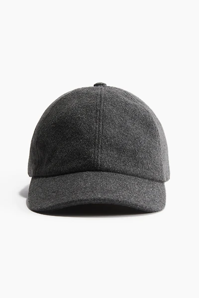Wool-Blend Cap