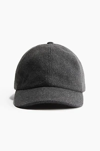 Wool-Blend Cap