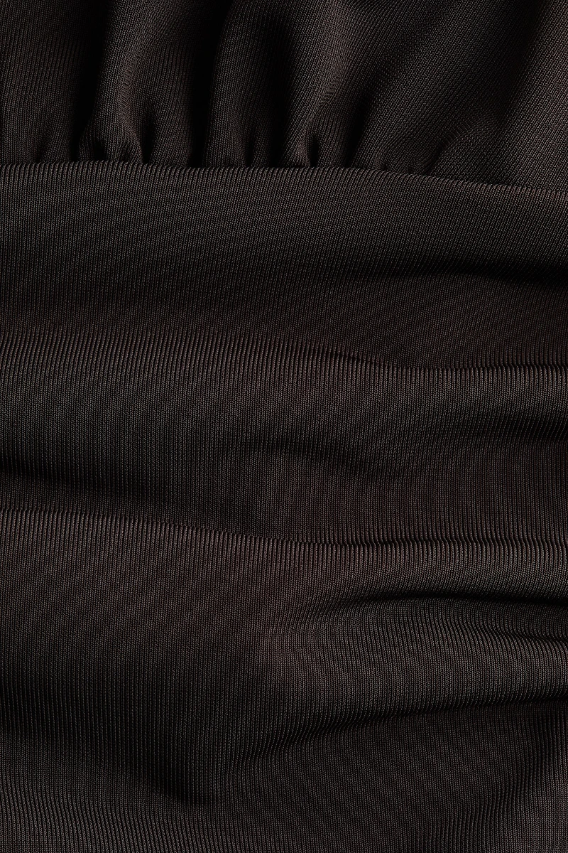 Draped Halterneck Top