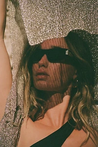 Slim Cat Eye Sunglasses
