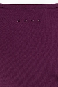 Wrap-Front Sports Top with SoftMove™