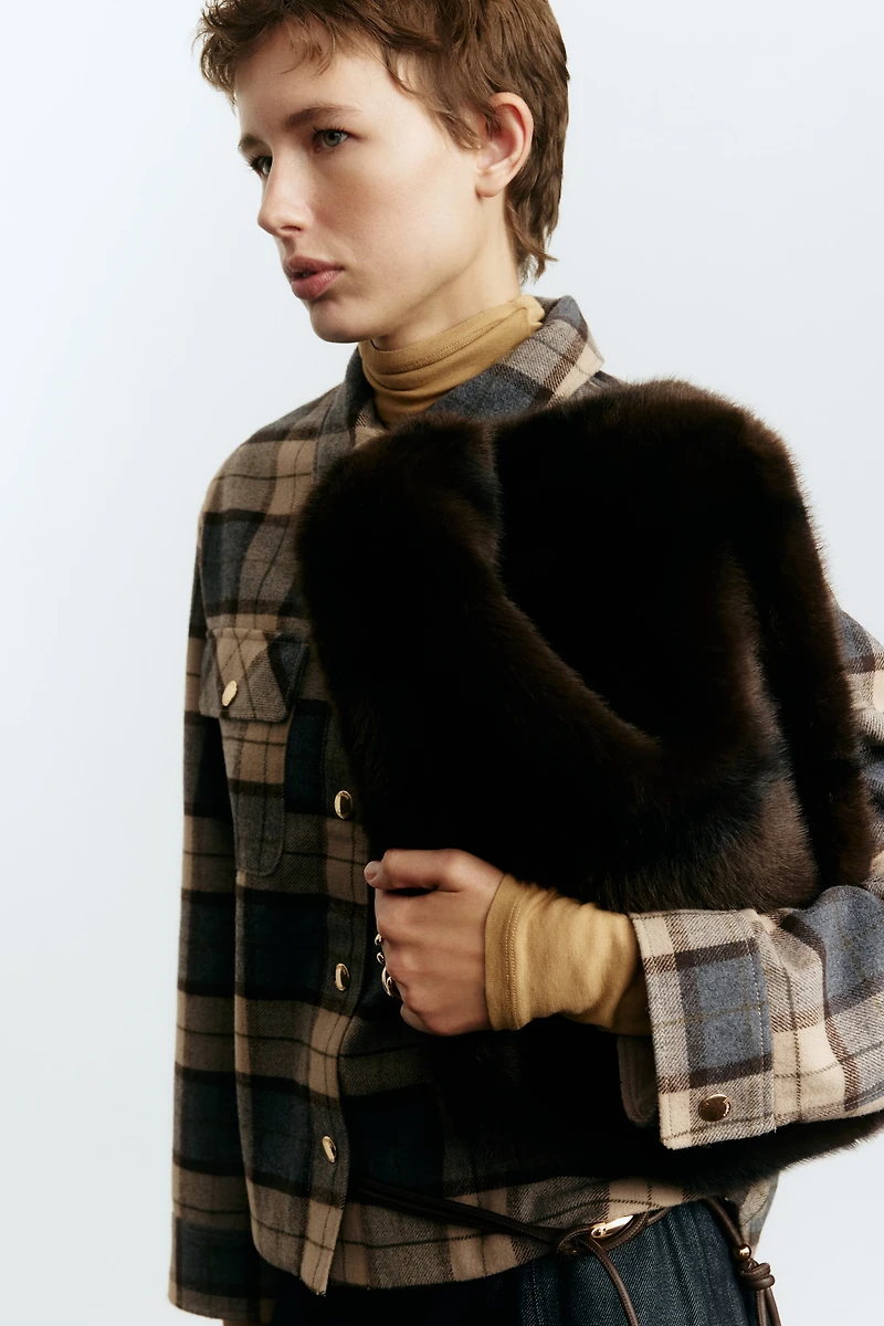 Veste-chemise grande taille