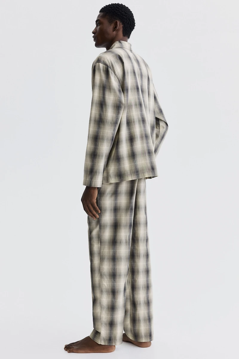 Poplin Pajama Shirt and Pants