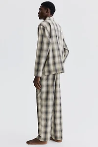 Poplin Pajama Shirt and Pants