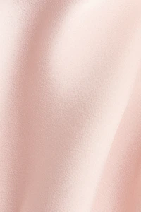 MAMA Lace-Trimmed Satin Dress