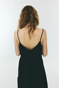 Tiered Strappy Dress