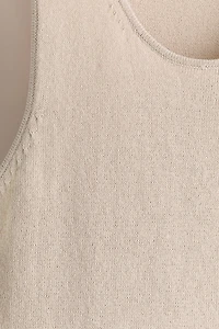 Débardeur classique en tricot